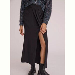 Slim Slit-Hem Maxi Skirt - Mare Mare X Anthropologie Exclusive - S